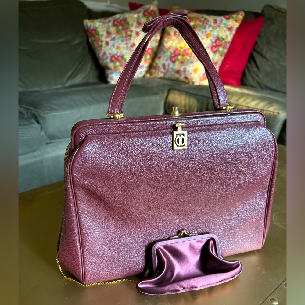 Vintage Koret Burgundy Purse
